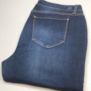 LIKE NEW KENZIE SLIM STRAIGHT JEANS 14/32x27 DARKWASH ⭐️